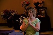 Bashanti in Salutation Mudra